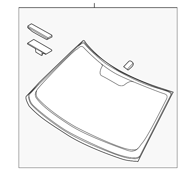 Windshield - Kia (86110-B2120)