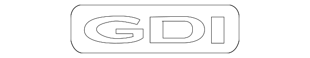 Nameplate - Kia (86311-C6010)