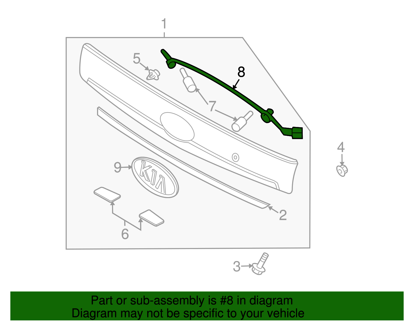 Socket & Wire - Kia (92550-4D100)