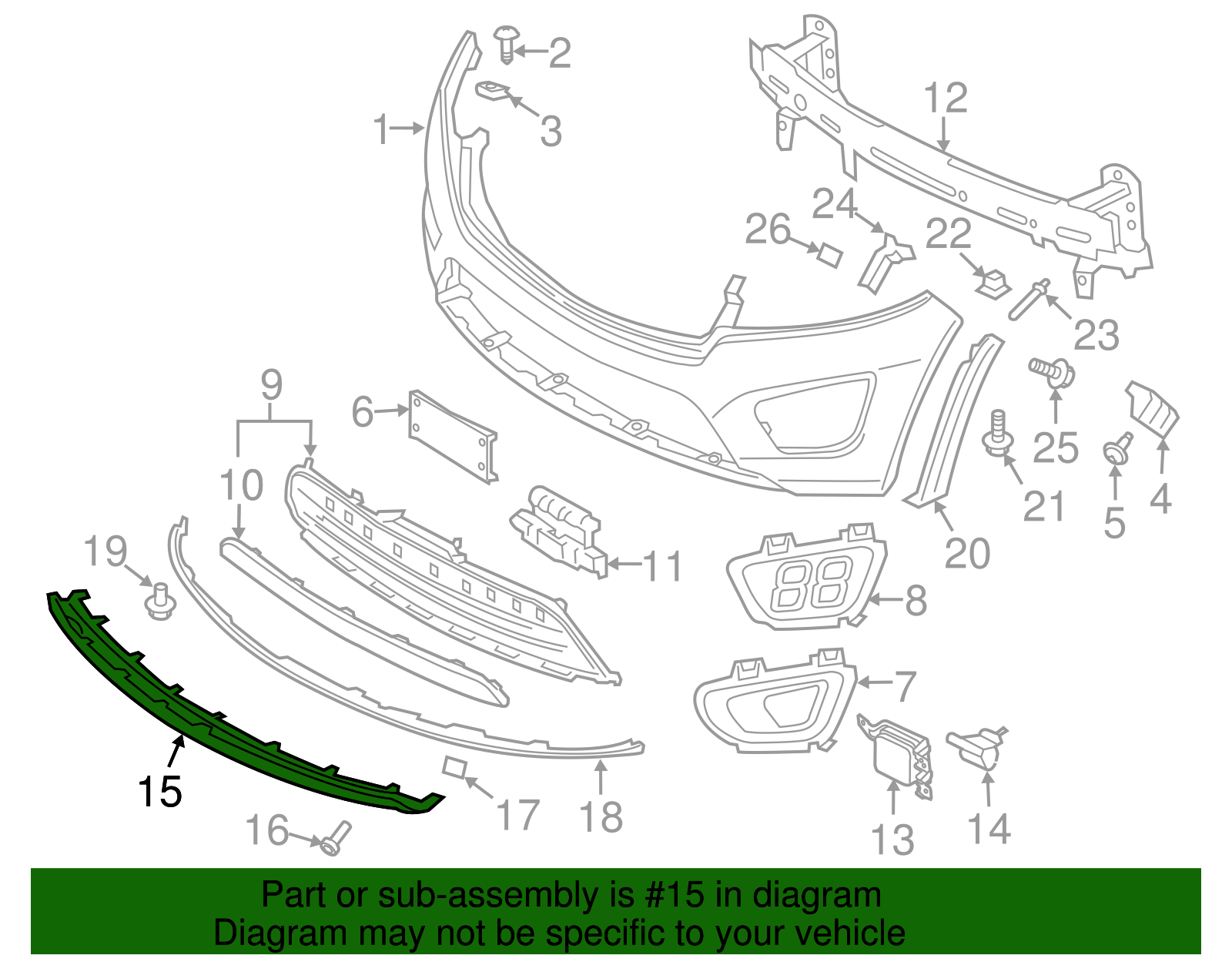 Lower Panel - Kia (86565-C6200)