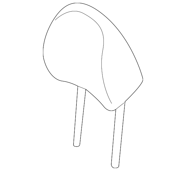 Headrest - Kia (88700-B2600KGF)