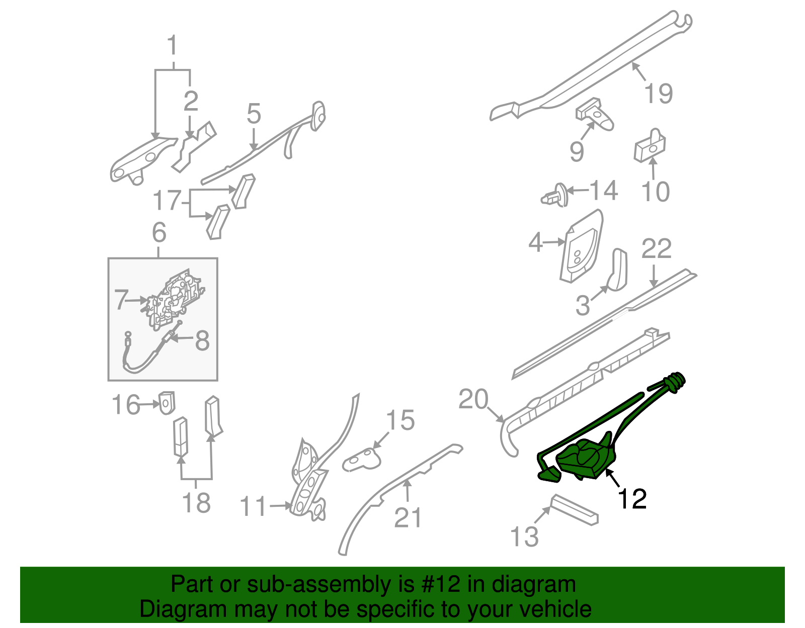 Opener Assembly - Kia (83485-4D102)