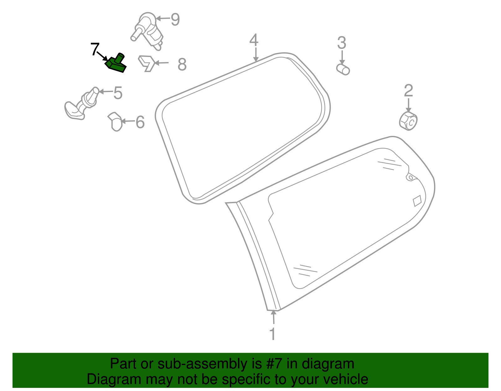 Lever - Kia (87873-4D010)
