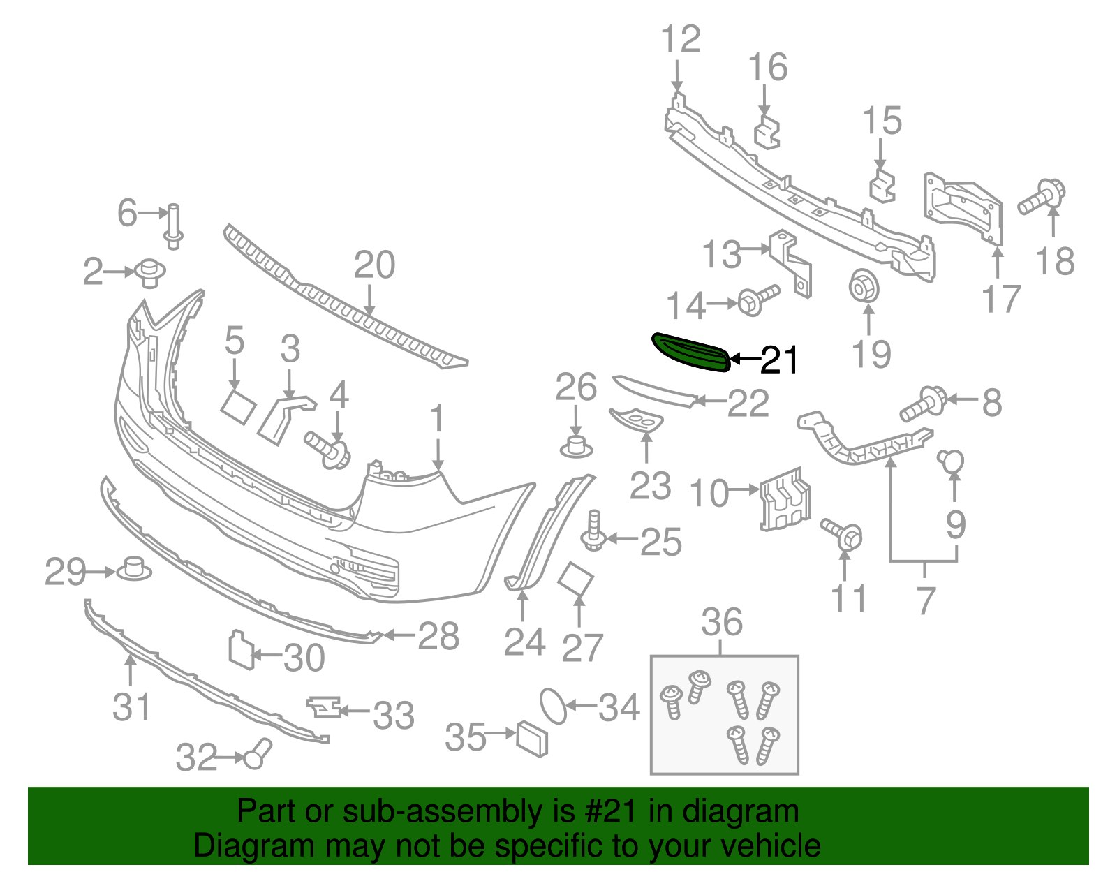 End Cover - Kia (86652-C6200)