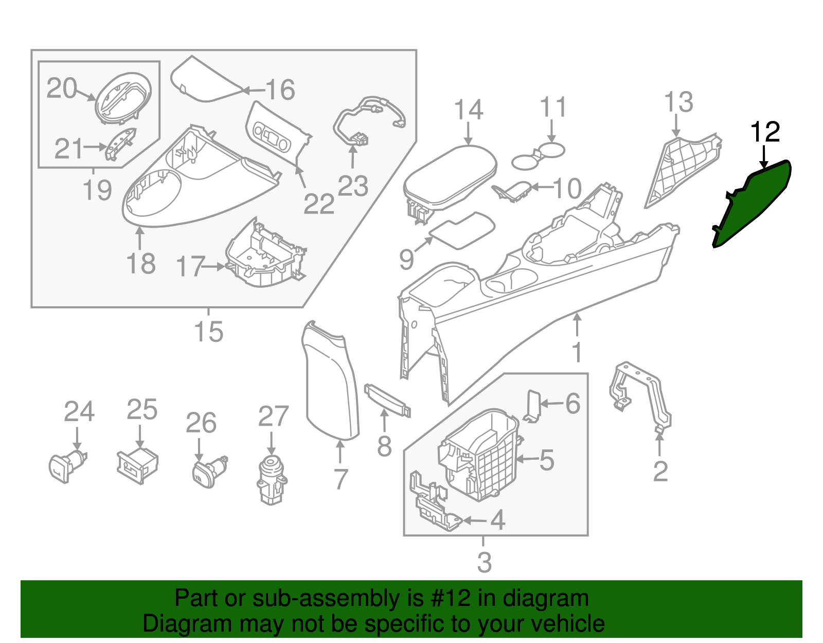 Side Cover - Kia (84615-B2000EQ)