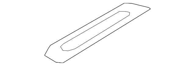 Rear Sill Plate Insert - Kia (85878-B2000EQ)