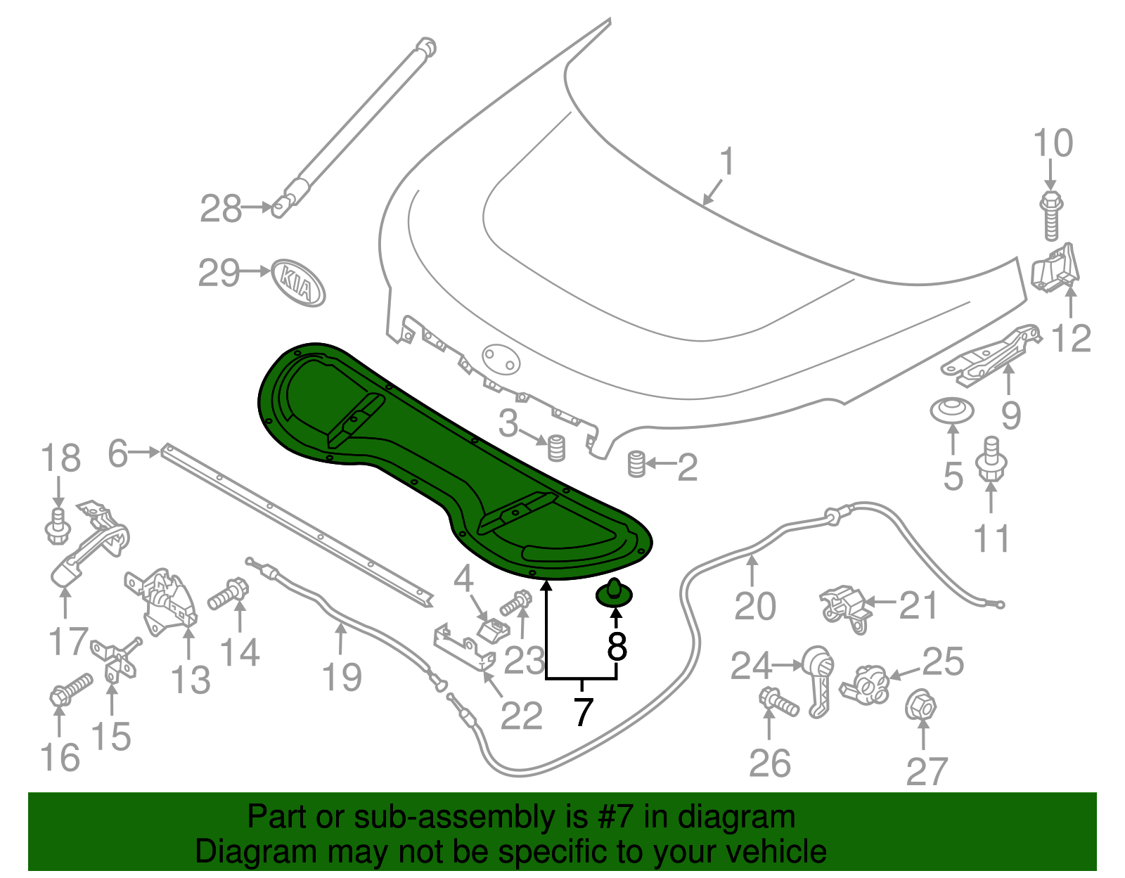 Insulator - Kia (81124-B2000)