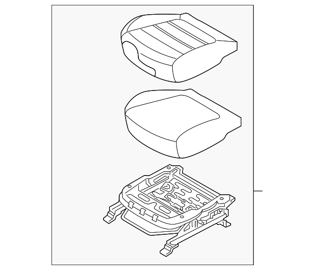 Cushion Assembly - Kia (88100-C6000C62)