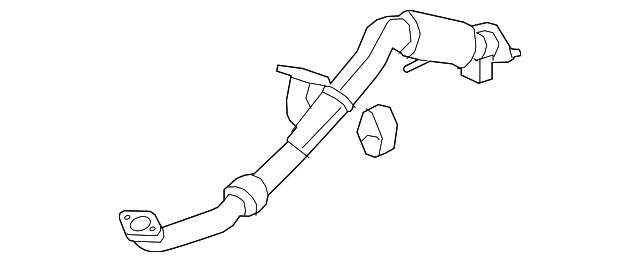 Front Pipe - Kia (28610-2W100)