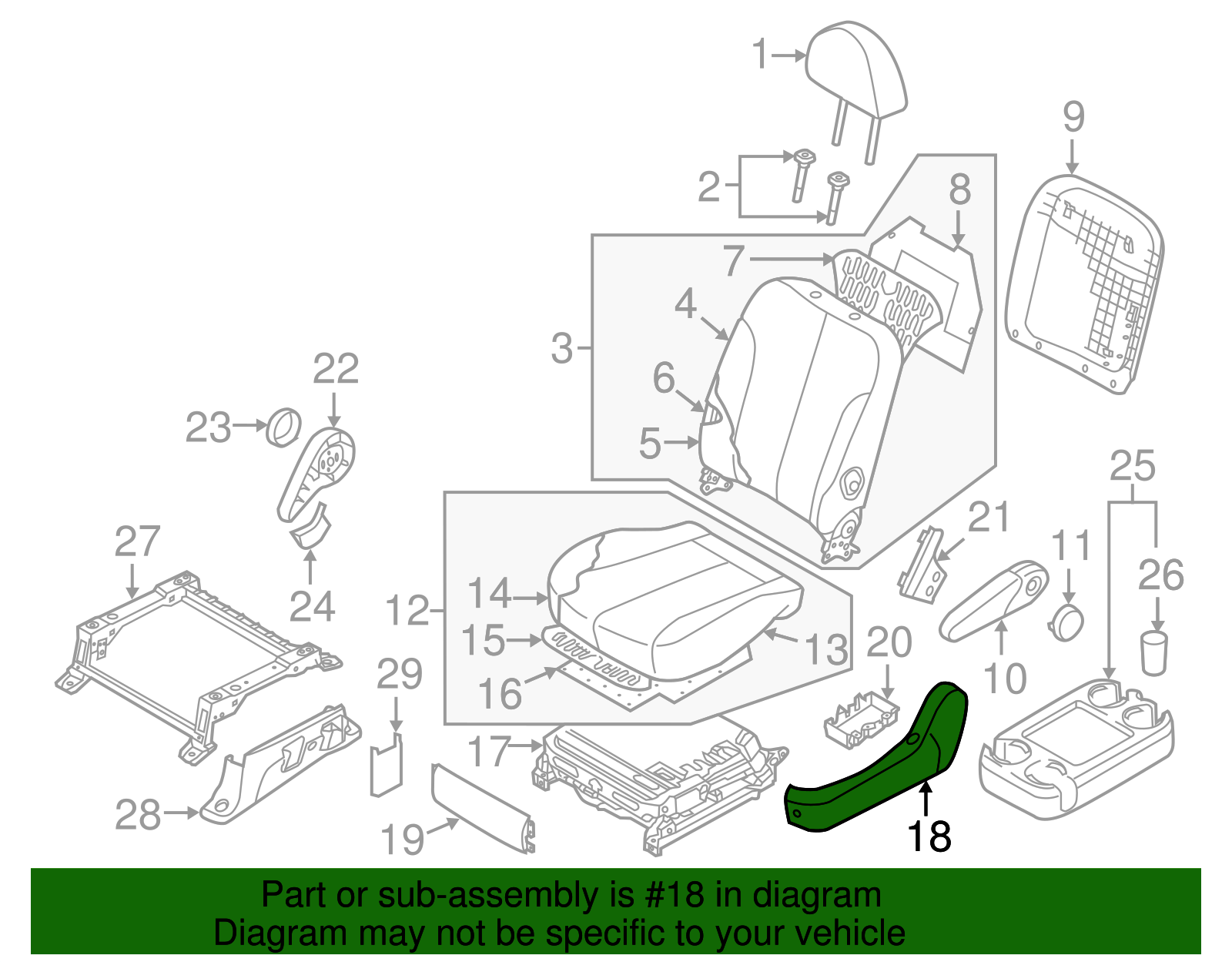 Side Cover - Kia (88064-4D010CS)