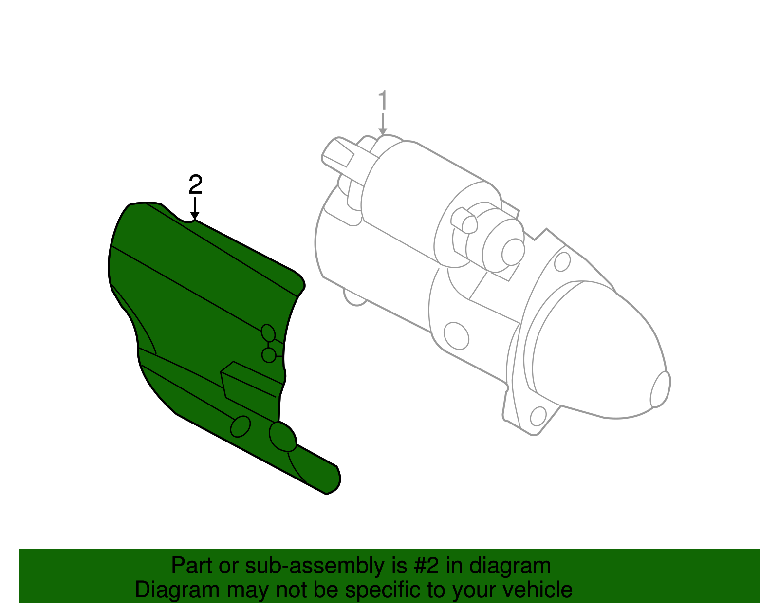 Heat Shield - Kia (36110-3C150)