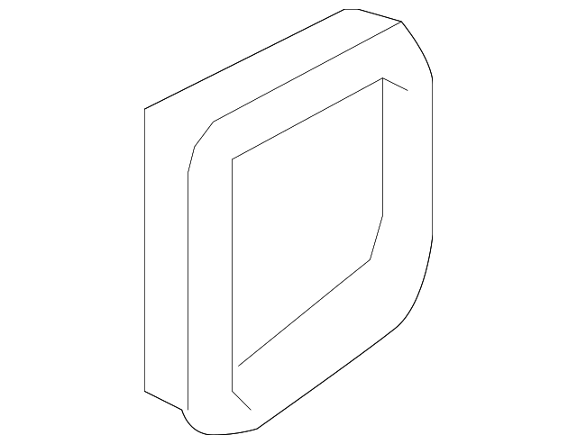 Air Cleaner Assembly Seal - Kia (28117-4D000)