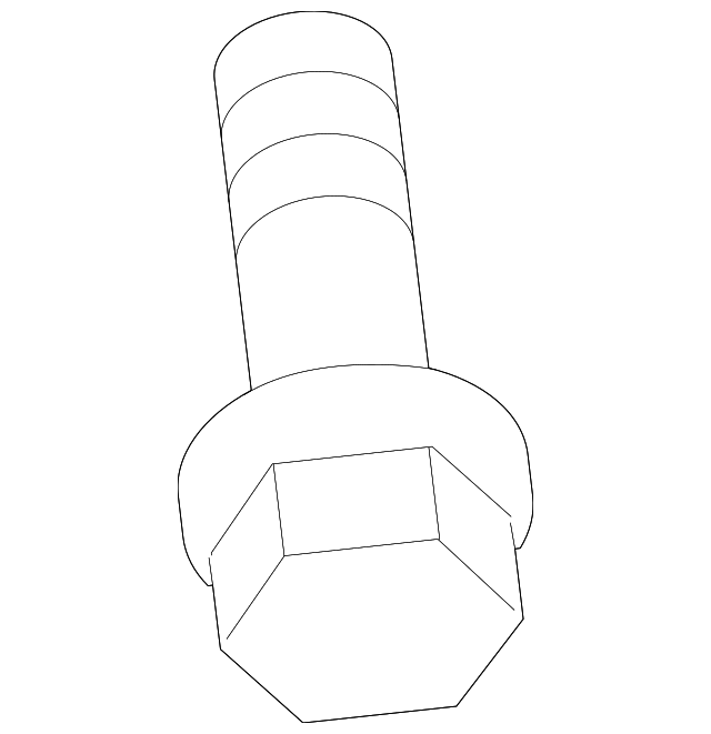 Mud Guard Bolt - Kia (92155-22110)