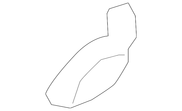 Upper Center Pillar Trim Hole Cover - Kia (85838-B2000EQ)