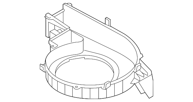 Lower Case - Kia (97115-1U000)