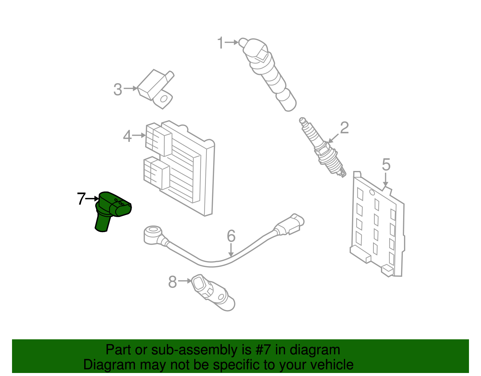 Camshaft Sensor - Kia (39318-3C100)