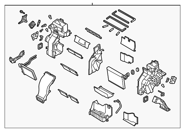 AC & Heater Assembly - Kia (97205-1U355)