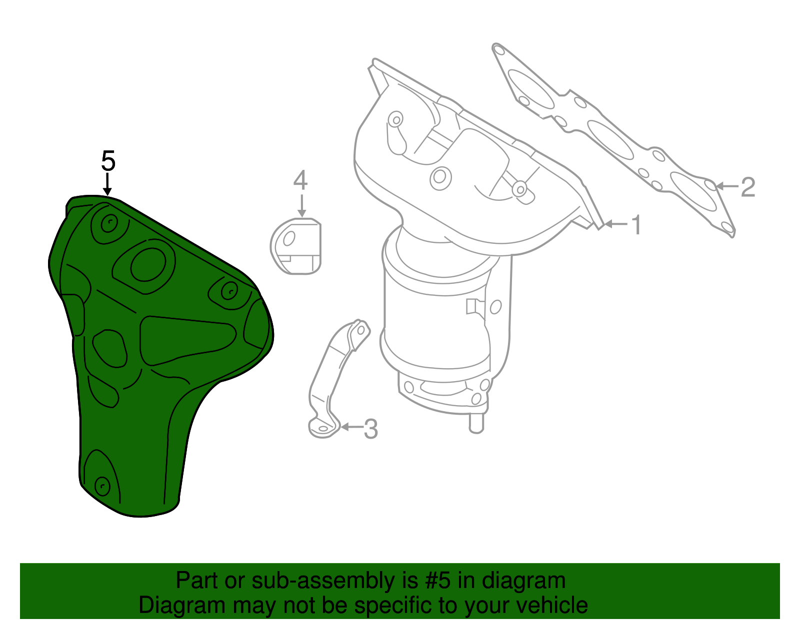Heat Shield - Kia (28525-3C750)