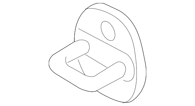 Door Lock Striker Plate - Kia (81350-A4000)