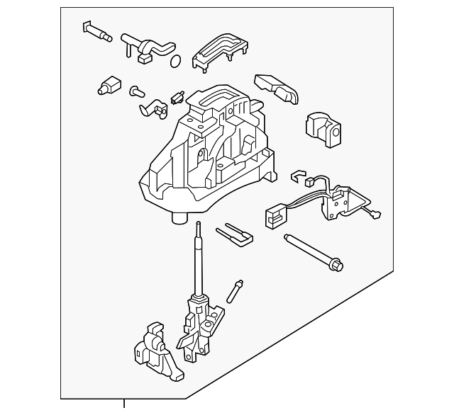 Gear Shift Assembly - Kia (46700-C5530)