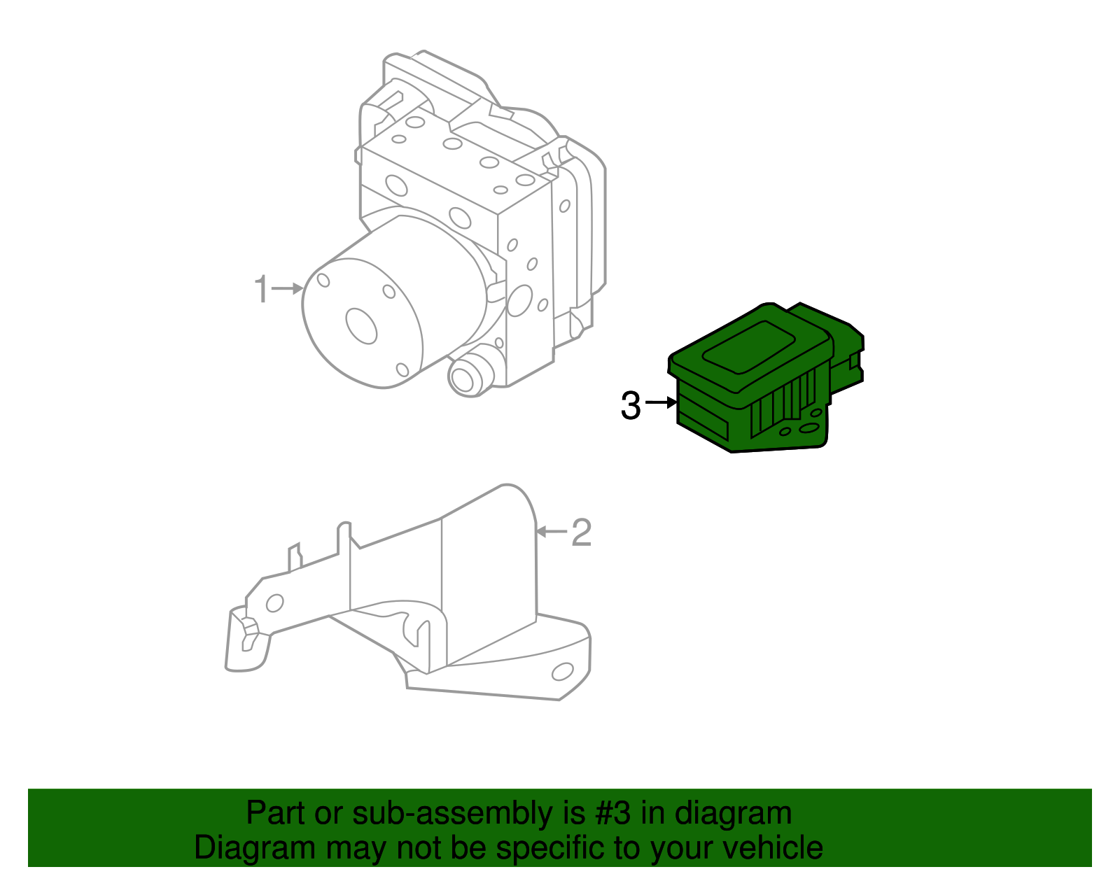 Yaw Rate Sensor - Kia (95630-3R000)