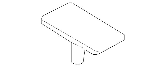 Lift Gate Glass Stopper - Kia (87114-2B000)