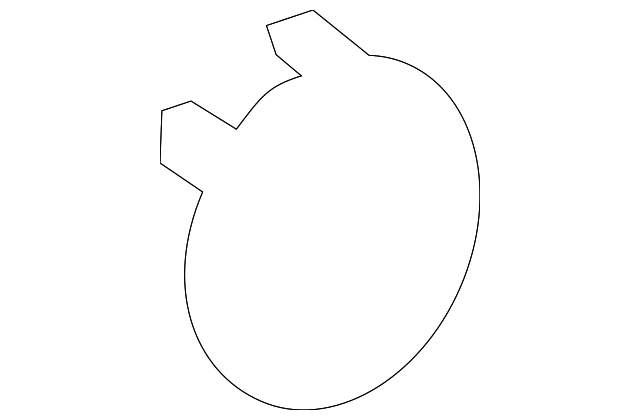 Adjust Handle Cap - Kia (88196 B2000EQ)
