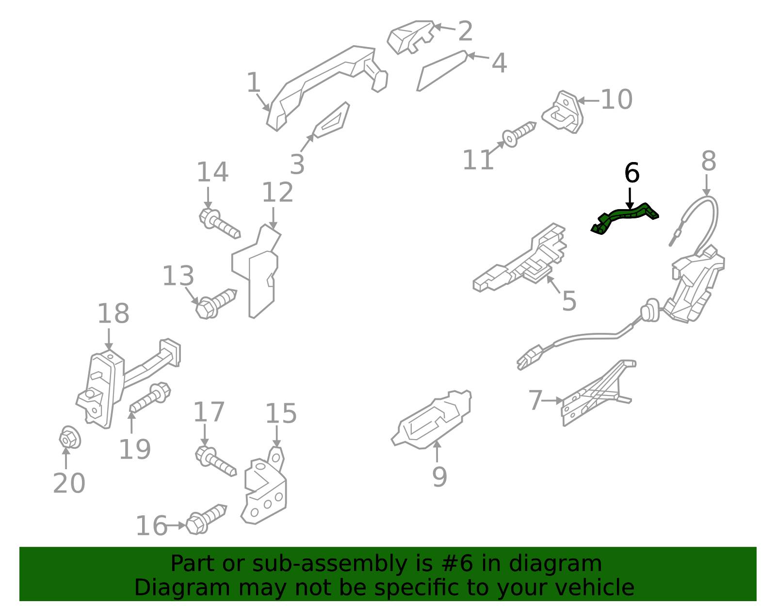 Support Bracket - Kia (83473-Q5000)