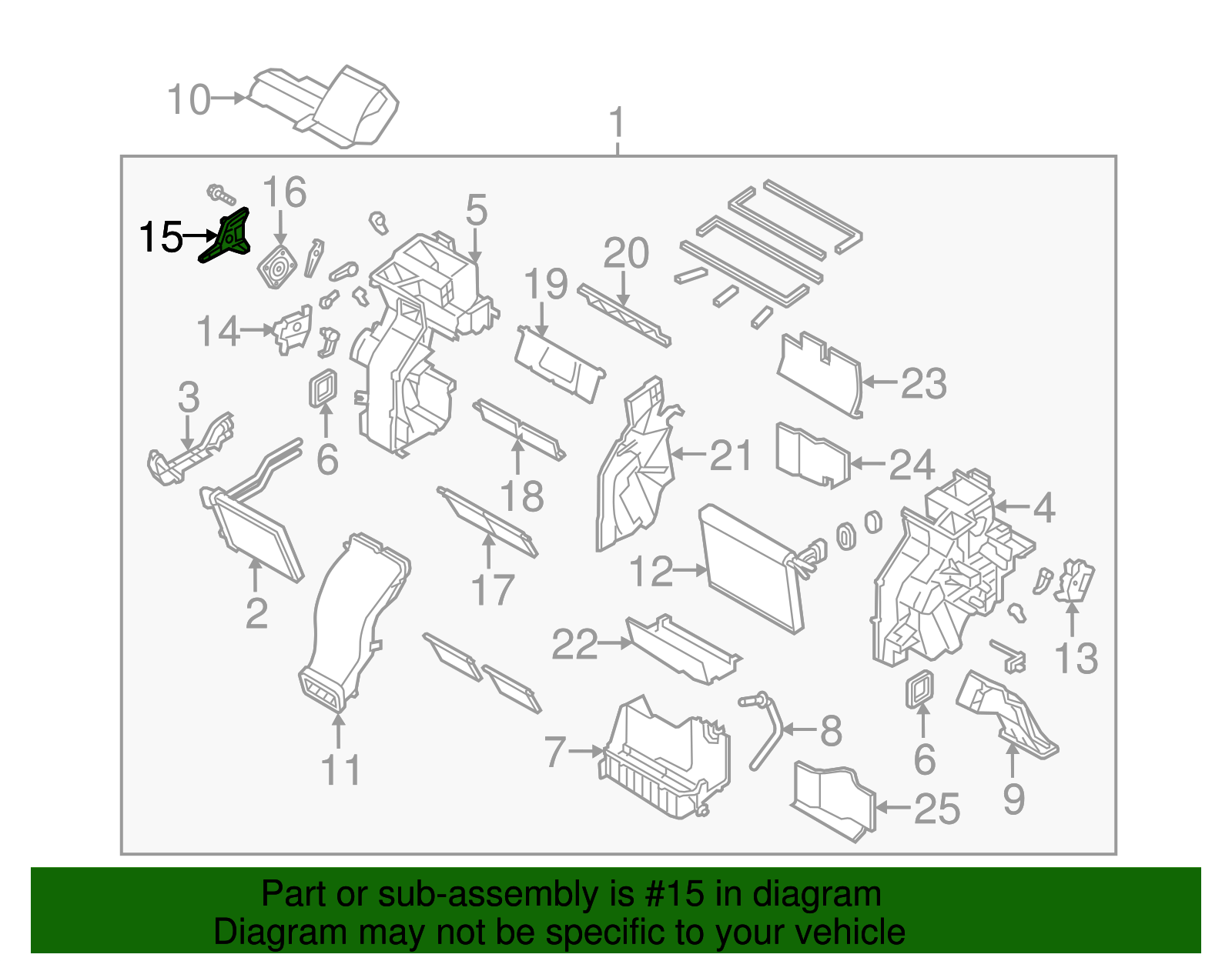 Actuator - Kia (97154-3K000)
