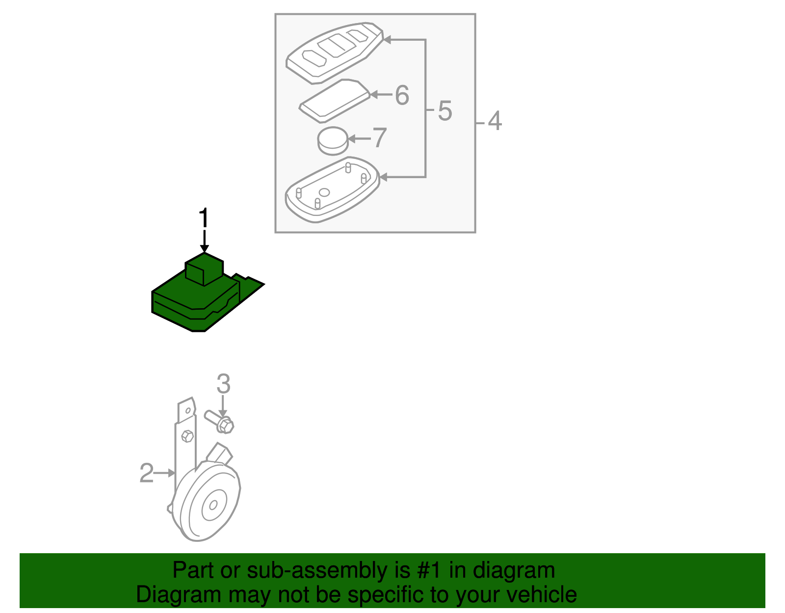Ignition Immobilizer Module - Kia (95420-0X000)