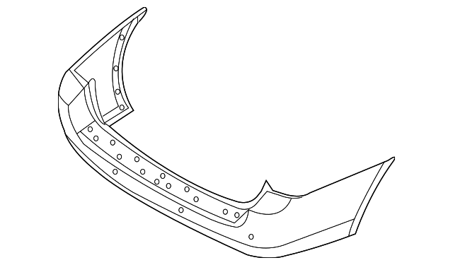 Bumper Cover - Kia (86611-4D012)