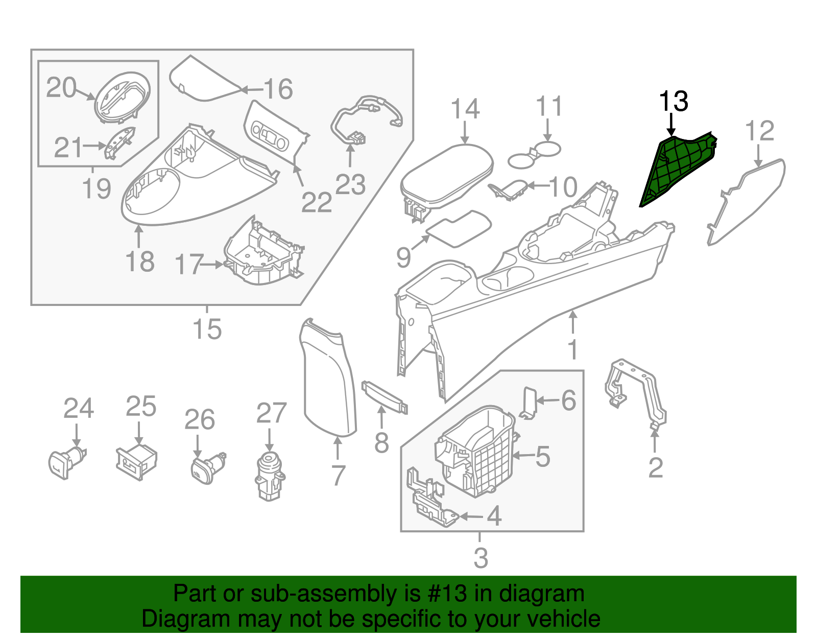 Side Cover - Kia (84614-B2000EQ)