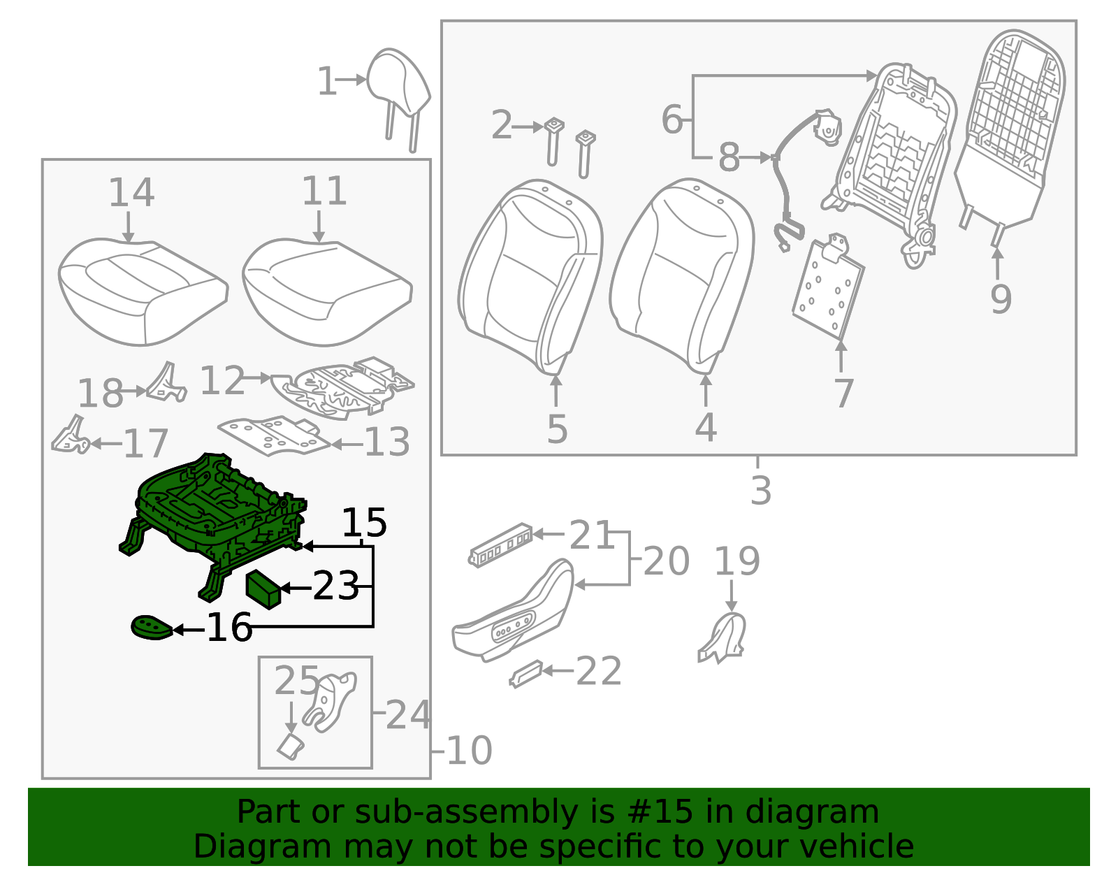 Seat Track - Kia (88500-B2130)