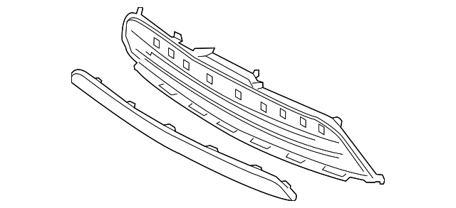 Lower Grille - Kia (86560-C6210)