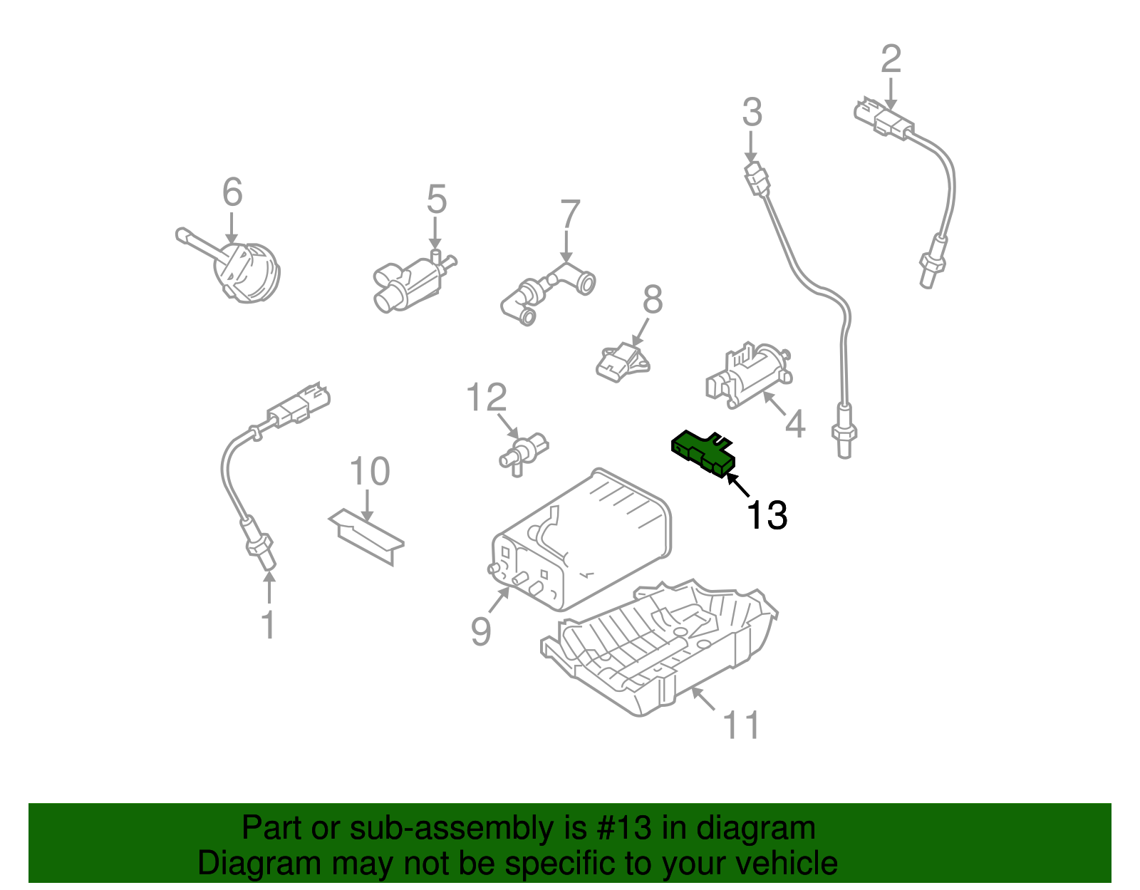 Support Bracket - Kia (31451-4D500)