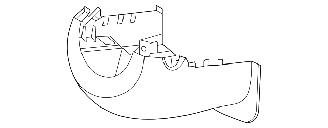 Lower Column Cover - Kia (84852-L0100WK)