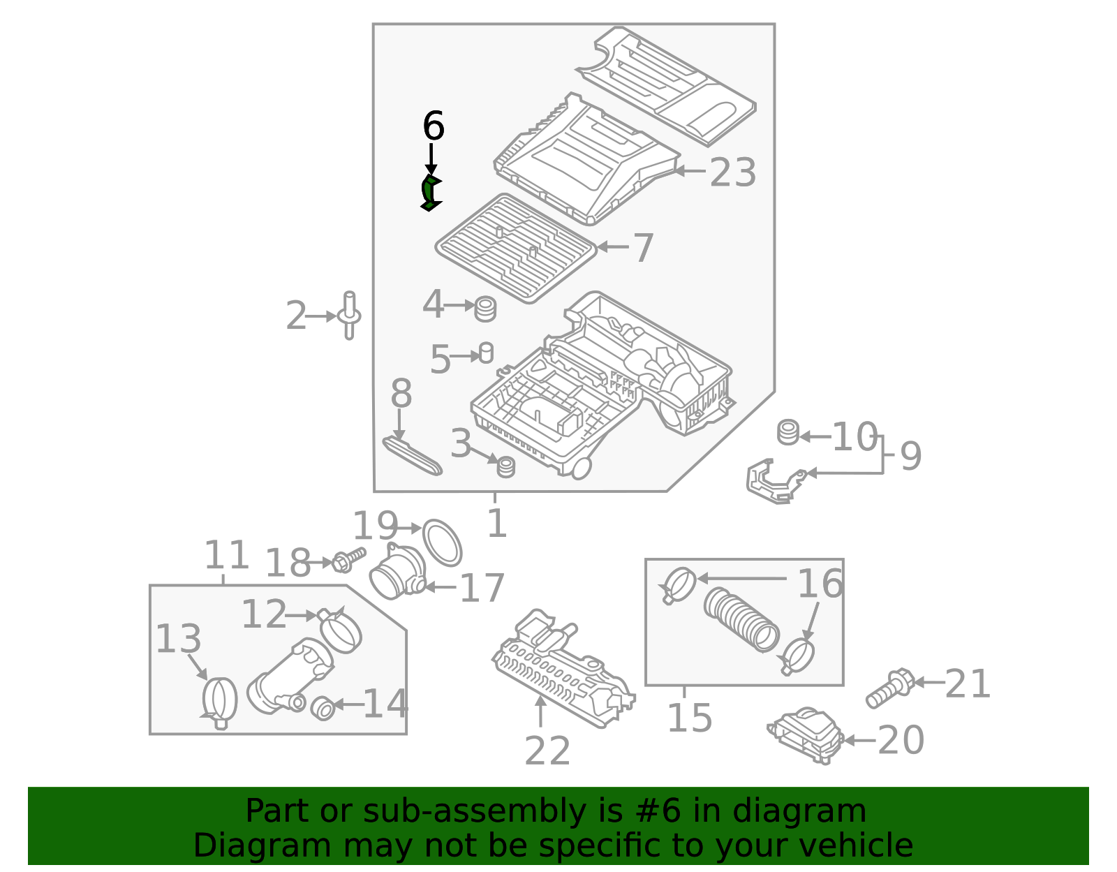 Air Cleaner Assembly Clamp - Kia (28174-02400)
