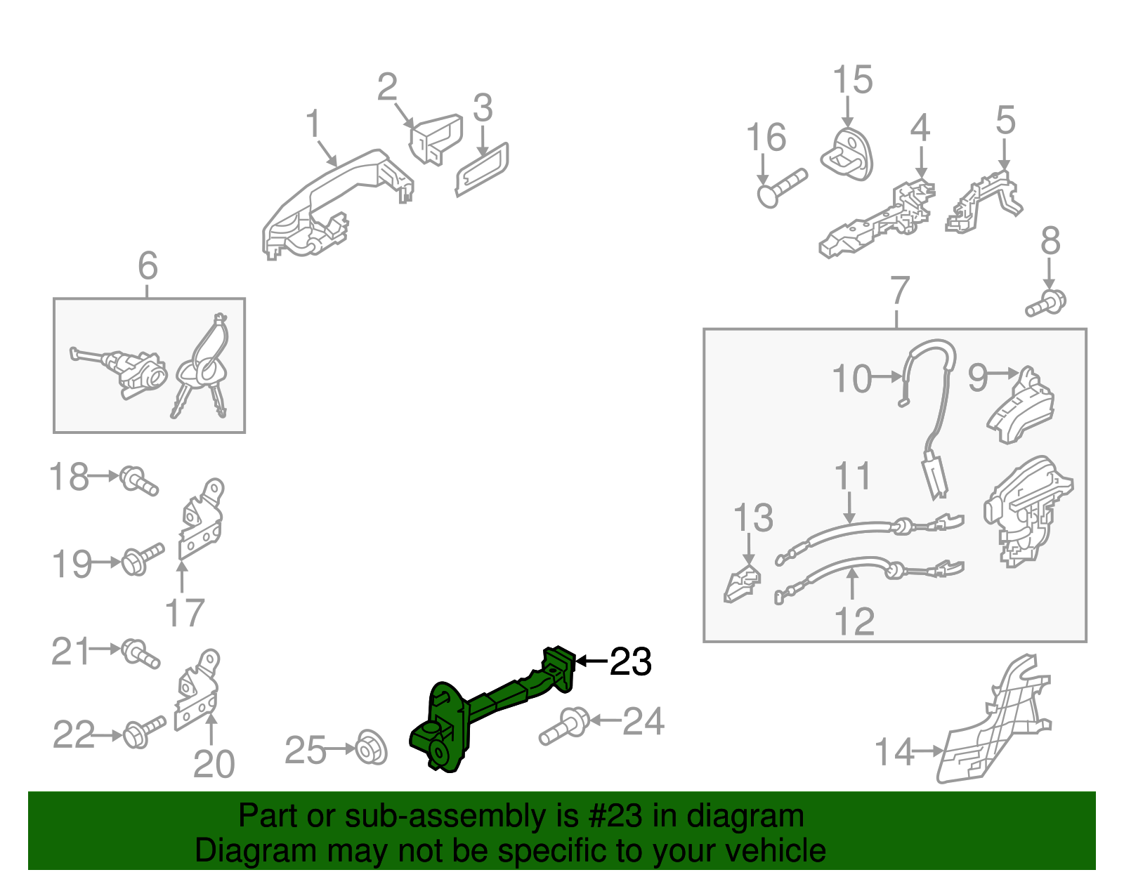 Door Check - Kia (79390-B2000)