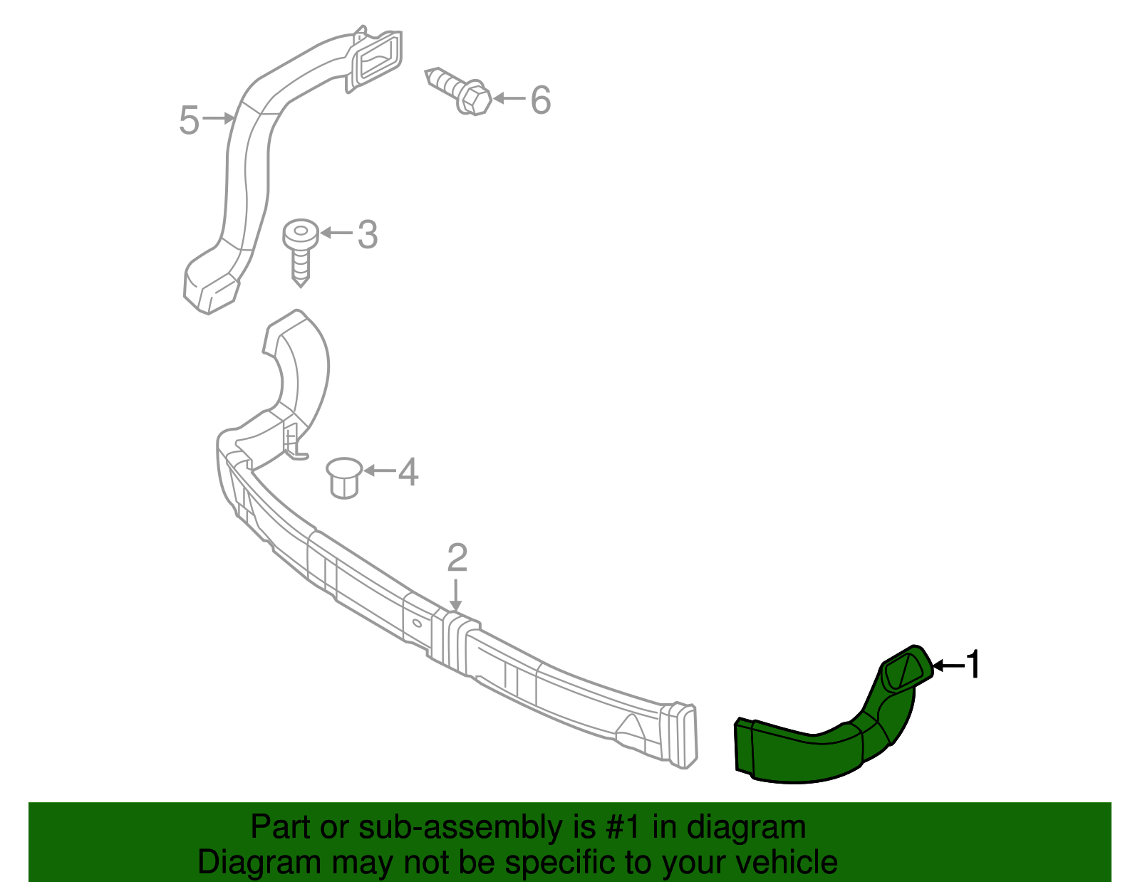 Outlet Duct - Kia (97930-C6000)