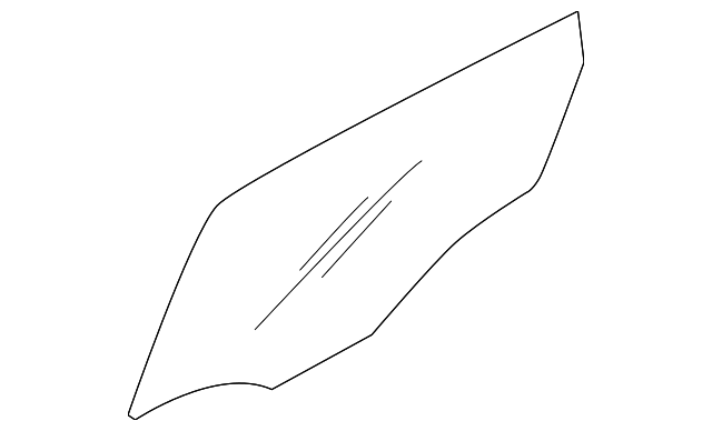 Door Glass - Kia (82420-B2020)