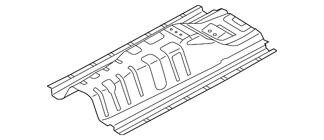 Center Floor Pan - Kia (65110-B2000)