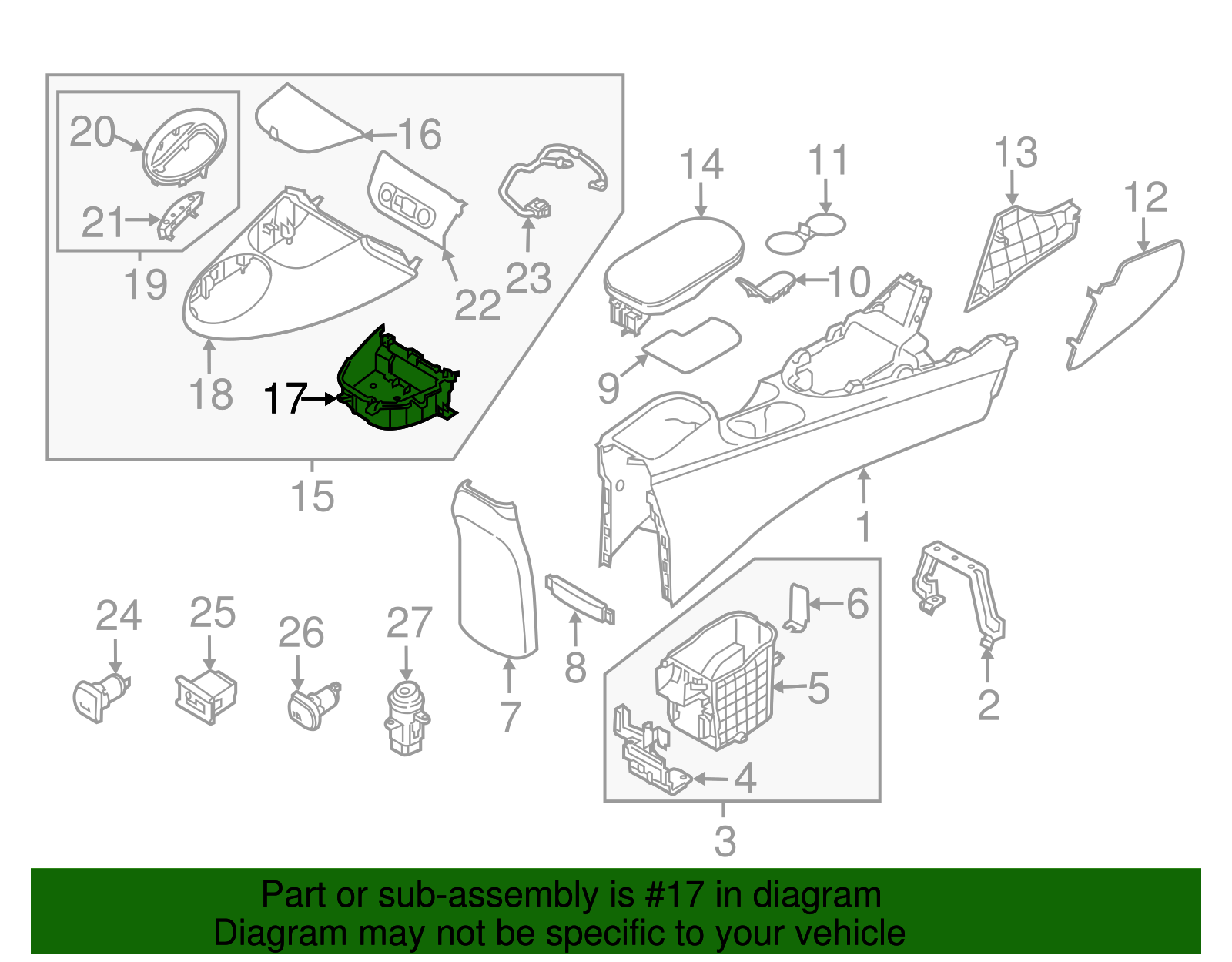 Tray - Kia (84630-B2000CA)