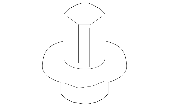 Fender Liner Retainer Clip - Kia (86595-2T500)