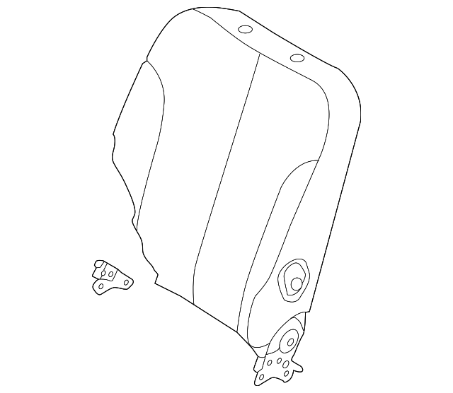 Seat Back Cover - Kia (88460-4D415CS2)