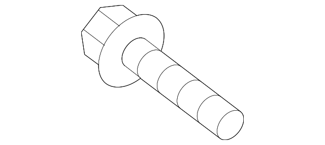 Handle Base Screw - Kia (12431-06141)