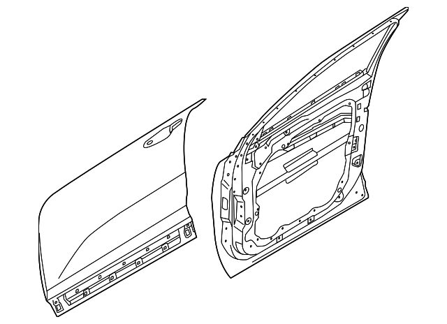 Door Shell - Kia (76003-C6000)