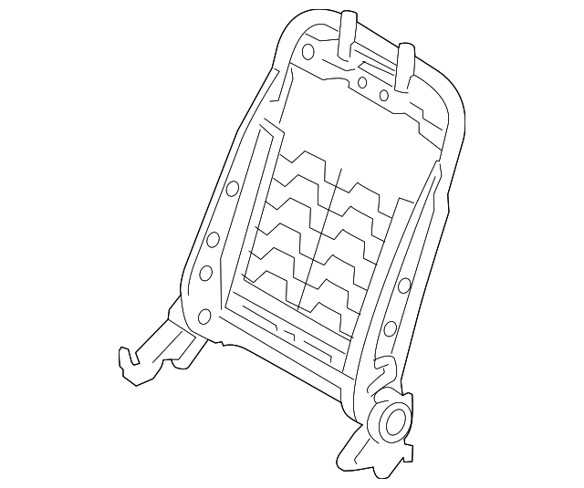 Seat Back Frame - Kia (88410-B2060)