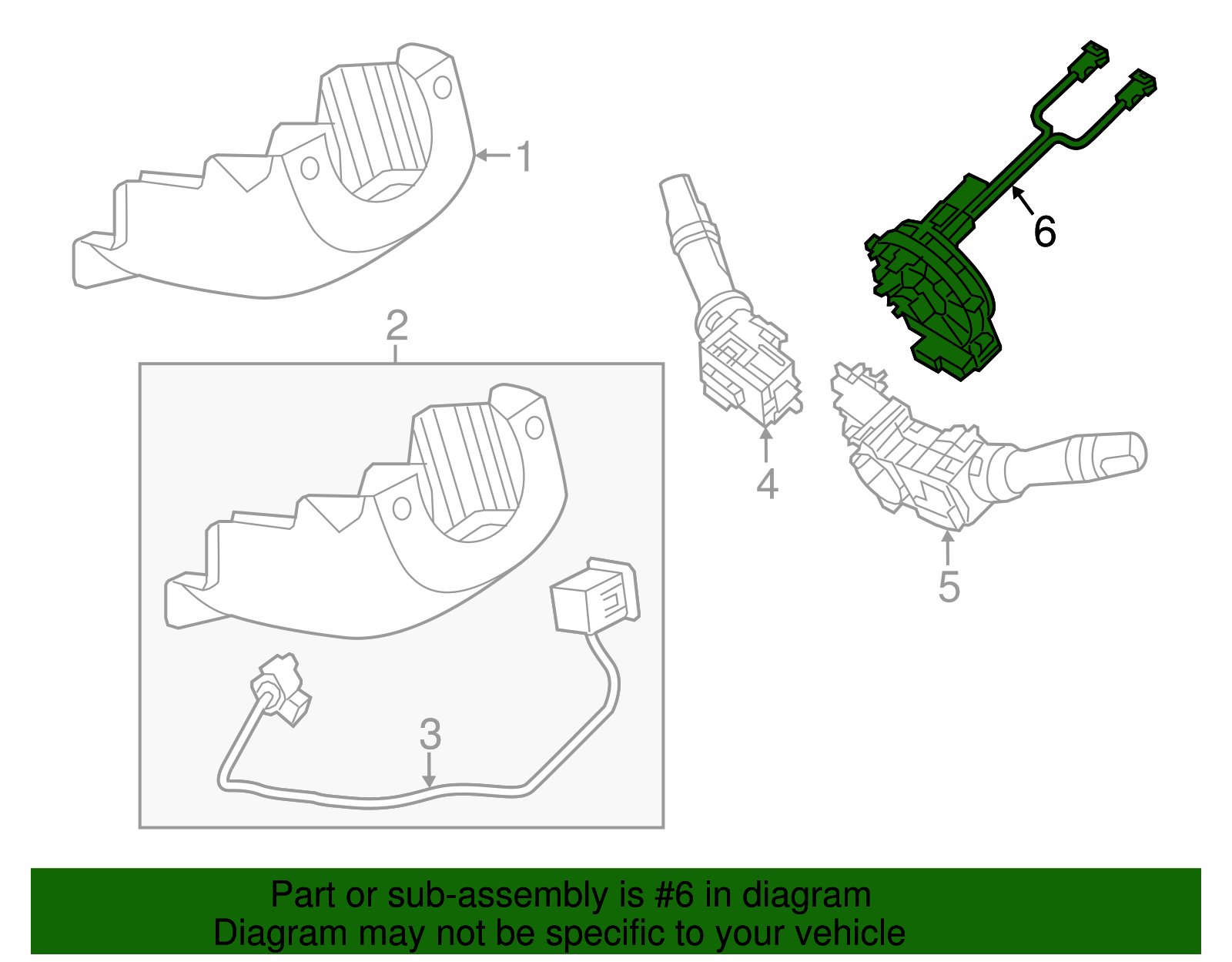 Clock Spring - Kia (93490-3R125)