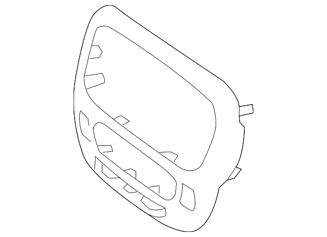Center Bezel - Kia (84740-B2BD0AHV)