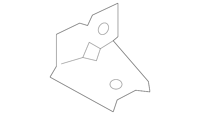 Door Trim Panel Support Bracket - Kia (82717-1W000)